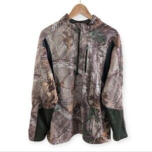 Habit Realtree 1/2 Zip Fleece Lined Pullover XL